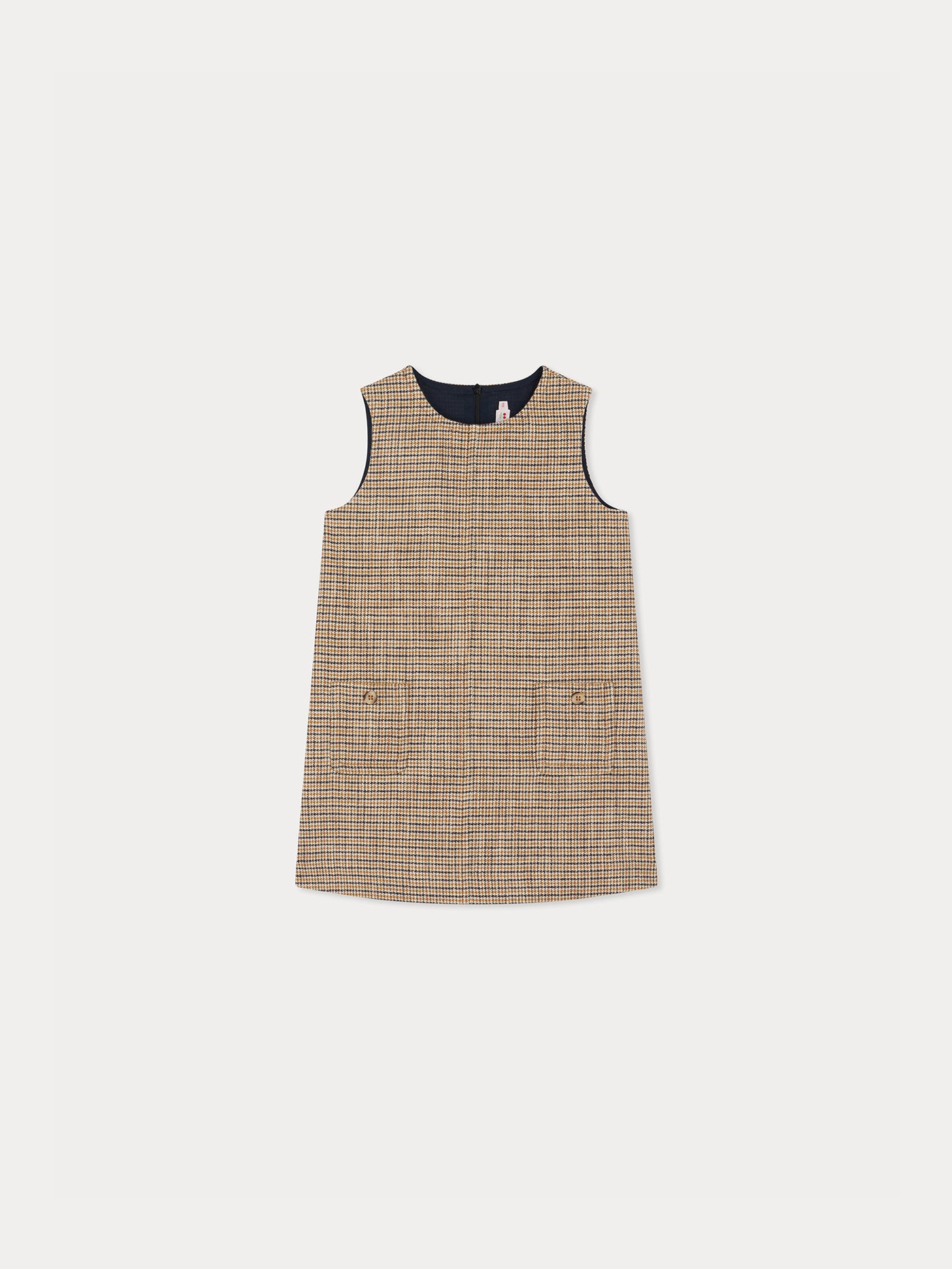 Jinette dress with round-neck